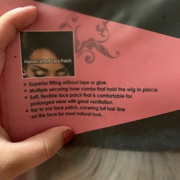 Icey Blue Lace Front Women’s Wig - Picture 3 of 4